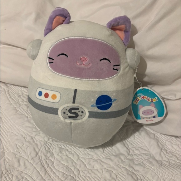 Squishmallows Other - Squishmallows Astronaut Cat Plush Brielle 8 in